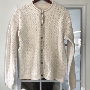 Alps‎ Vintage Cream Women's Sweater